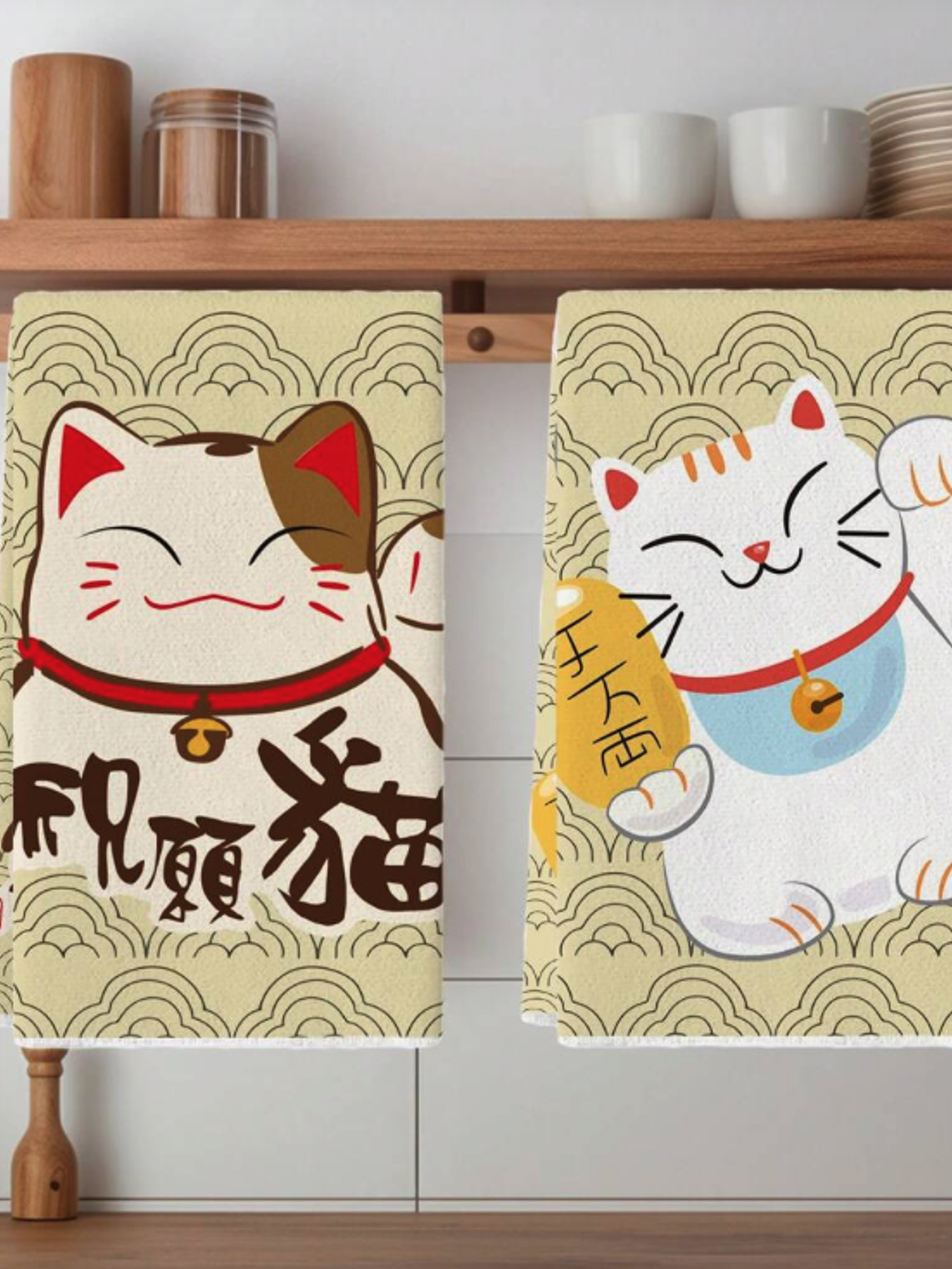 Pack de Paños de Cocina Umimori — Edición Neko 2
