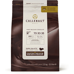 Chocolate Callebaut Bitter 70% 2.5 Kg. 