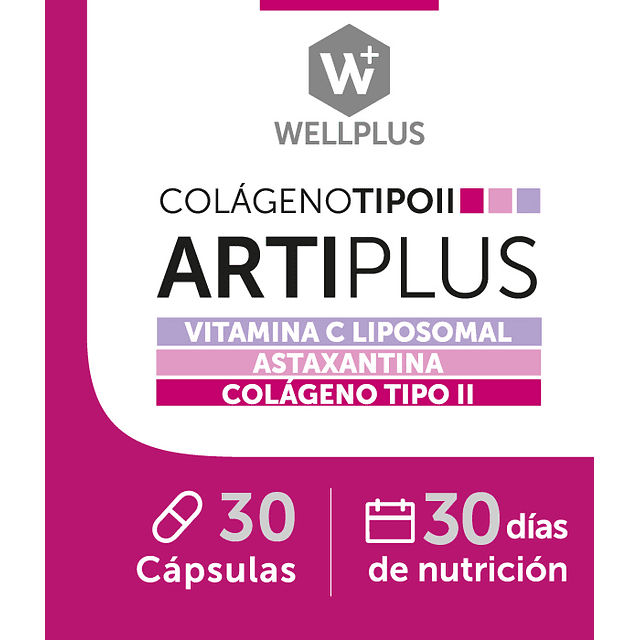 Wellplus Arti Plus 30 Capsulas (colageno Tipo 2)