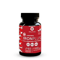 Iron Plus Hierro Liposomal Wellplus