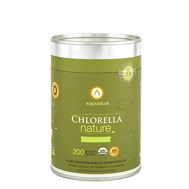 Chlorella Nature 200g Polvo 100% Organico