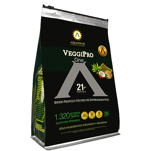 Veggi Pro One Batido Proteico Vegano 1320 G