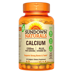 Calcium 1200 Plus D - 60 Soft Sundown Naturals Calcio