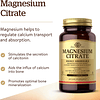 Citrato De Magnesio Magnesium Citrate 120 Tab Solgar Vegano