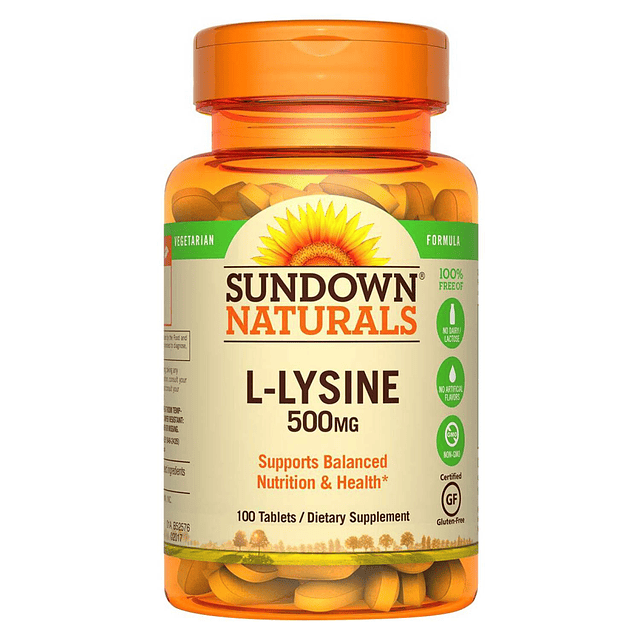 L-lysine 500 Mg - 100 Tab Sundown