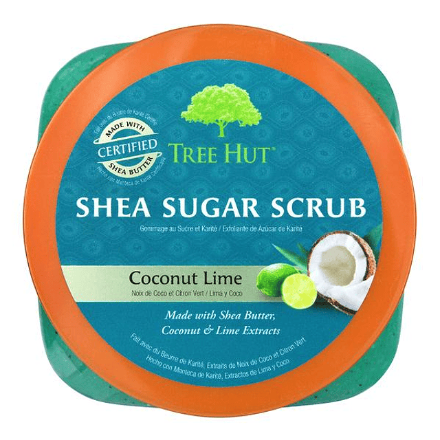 Exfoliante Sugar Karite Scrub Coconut Lime Tree Hut Organico