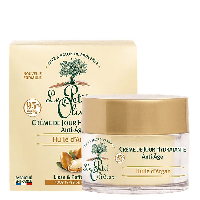 Crema Dia Rostro Anti Age Argan 50ml Le Petit Olivier