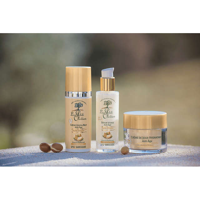 Balsamo Crema Noche Rostro Anti Age Argan 50ml Le Petit Olivier