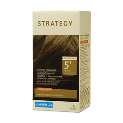 Strategy Shampoo Colorante Rubio Oscuro Efecto Inmediato