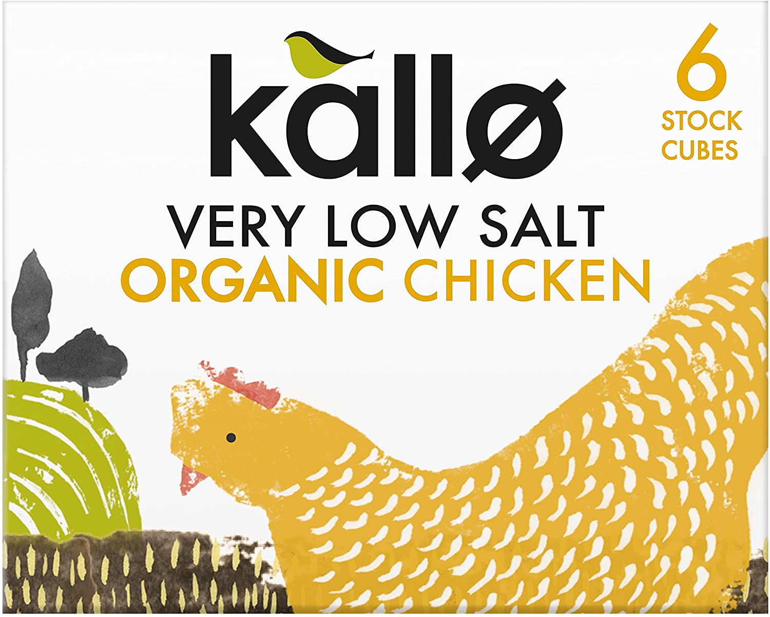 Caldo Concentrado Pollo Organico Kallo Sin Gluten Bajo Sal 1