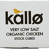 Caldo Concentrado Pollo Organico Kallo Sin Gluten Bajo Sal