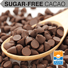Chips de Chocolate Premium Sin Azucar 56% Cacao 1 kg. Ecuator Middle Of the World Chocono