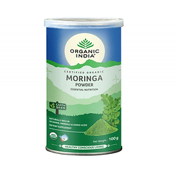 Moringa Organic India 100g Nutrientes Antioxidante Aminoacidos