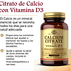 Citrato Calcio Con Vitamina D3 Sin Gluten 60 Tab Solgar Usa