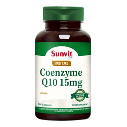Coenzyme Q10 15 Mg Sunvit Coenzima Potente Antioxidante