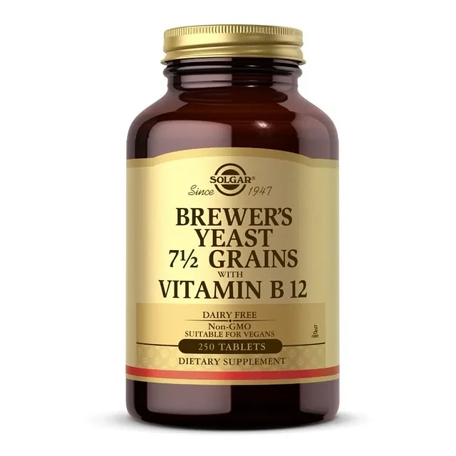 Levadura De Cerveza Complejo Vitamina B Solgar 250 Tablet...