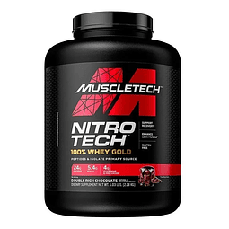 Proteina Nitro Tech Whey Gold 5.5lb Muscletech Bcaa Glutamin