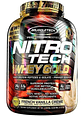 Proteina Nitro Tech Whey Gold 5.5lb Muscletech Bcaa Glutamin Variedades - Miniatura 3
