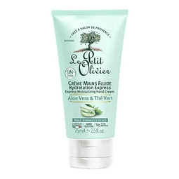 Crema Manos Hidratacion Express 75ml Aloe Le Petit Olivier