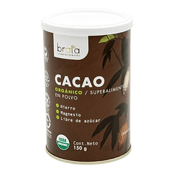 Cacao Health Brota Antioxidante Triptofano Serotonina 150g