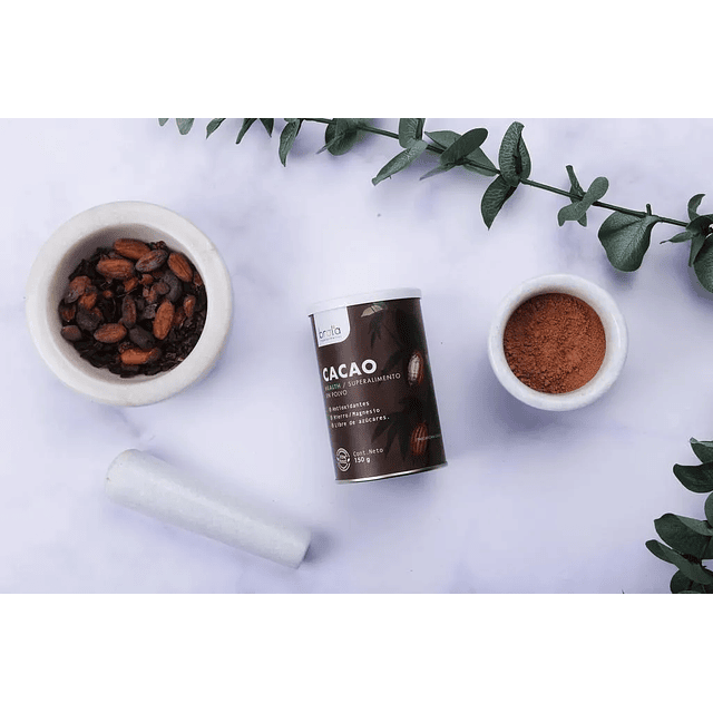 Cacao Health Brota Antioxidante Triptofano Serotonina 150g