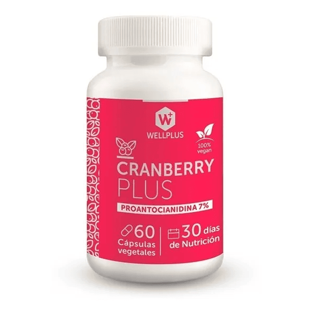 Cranberry Plus Proantocianidinas 7% Wellpus