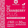 Cranberry Plus Proantocianidinas 7% Wellpus