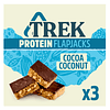 Barra Proteica Avena Cocoa Coco 50gr Pack X 3 Trek Veganas