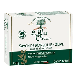 Jabon De Marsella 100% Aceite Oliva 150gr Le Petit Olivier