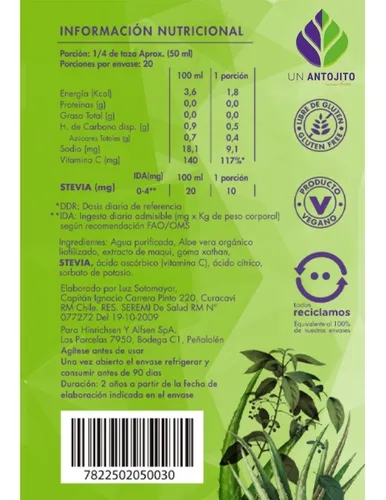 Aloe Maqui 1 Lt. 2