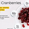 Cranberries Deshidratados Organicos Eden Snack Vegano 113grs