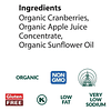 Cranberries Deshidratados Organicos Eden Snack Vegano 113grs