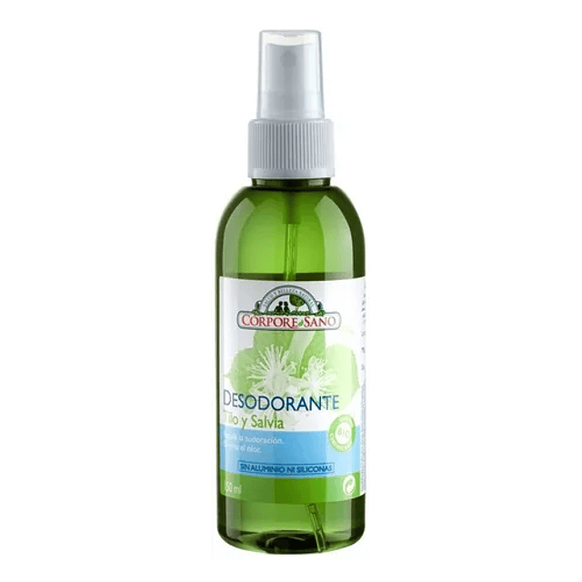 Desodorante Vegano Tilo Y Salvia Bio Natural Corpore Sano