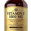 Vitamina C 1000 Mg Solgar Vegan Sin Gluten Usa 250 Caps Soft