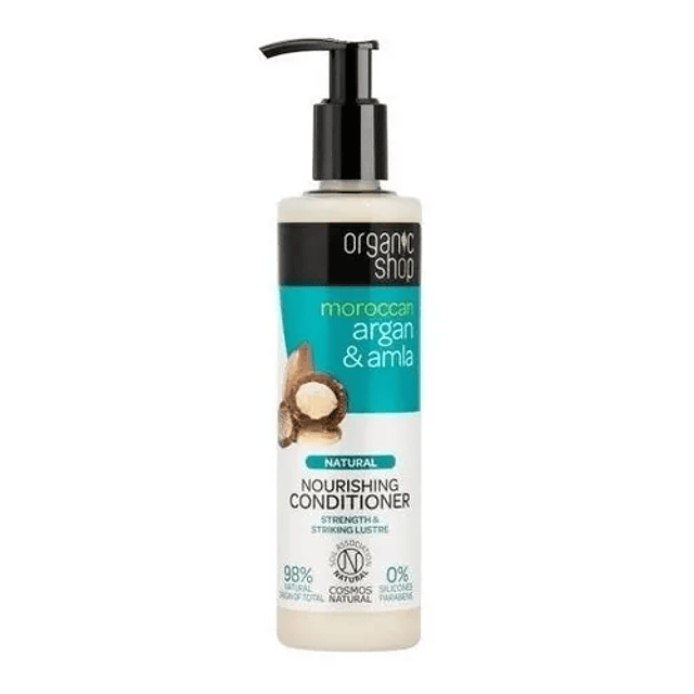 Acondicionador Argan Amla Repara Vitaliza Brillo Organic