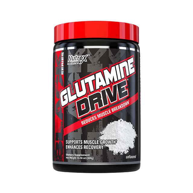 Glutamina Drive 300 Gr 60 Porciones Recuperacion Nutrex