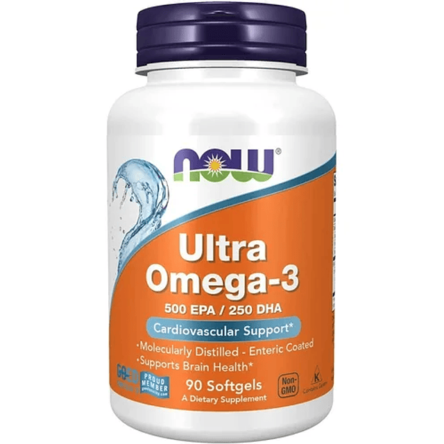 Ultra Omega3 Now 500 Epa 250 Dha Usa Salud Molecular 90 Cap