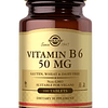 Vitamina B6 50 Mg 100 Comprimidos Solgar Metabolismo Energia