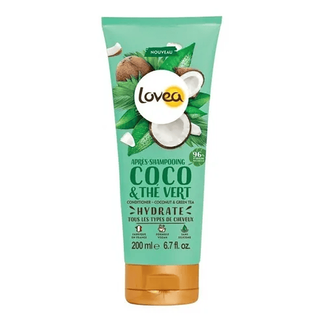 Acondicionador Coco Arbol Del Te Lovea 250 Ml Cabello Graso