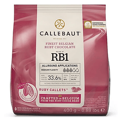Chocolate Callebaut Ruby Rb1 400 Gr.