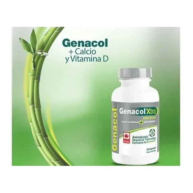 Genacol Xtra Colageno Con Calcio Y Vitamina D 90 Capsulas