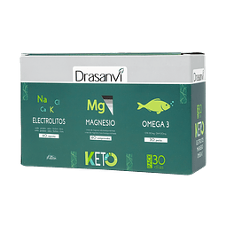 Electro Power Electrolitos Magnesio Omega 3 Keto Drasanvi