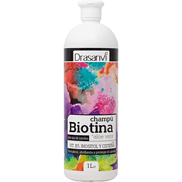 Shampoo Biotina Aloe Inositol Vit B5 Cisteina 1 Lt Drasanvi
