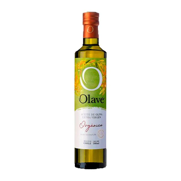 Aceite De Oliva Organico Certificado Extravirgen 500ml Olave 1