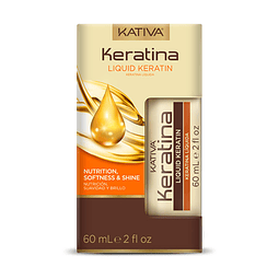 Keratina Liquida 60 Ml Nutricion Suavidad Brillo Kativa