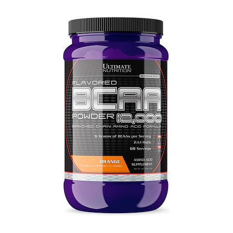 Ultimate Nutrition Bcaa 12000 Aminoacidos Pre Entreno 457 Gr 