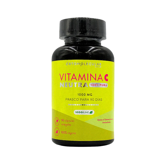 Vitamina C Neutra 1000 Mg 90 Caps Inmunidad Ortomolecular