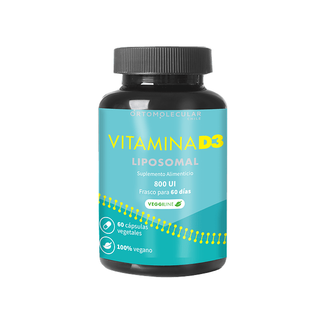 Vitamina D3 Liposomal 800 Ui 60 Caps Ortomolecular