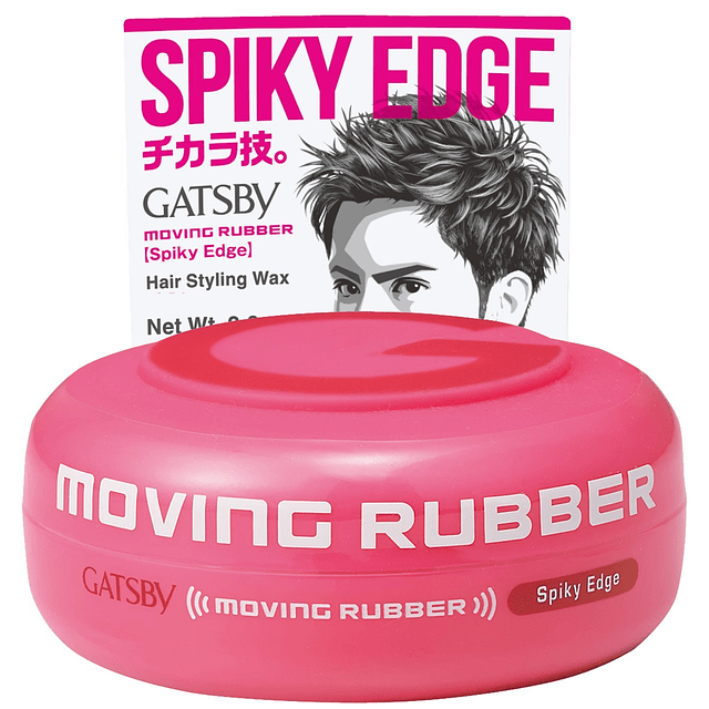 Cera Pelo Gatsby Spiky Edge Premium Japon Estilo Exclusivo