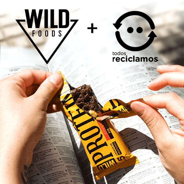 Wild Foods Barritas Proteina Caja 16 Unidades Variedad Sabor